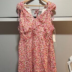 NWT Floral Pink woman’s Dress